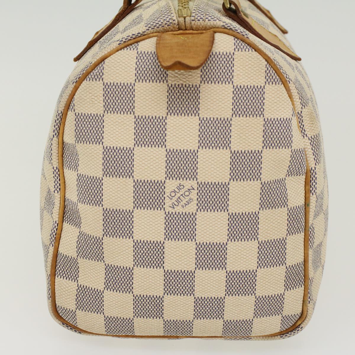 LOUIS VUITTON Damier Azur Speedy 25 Hand Bag N41534 LV 44727