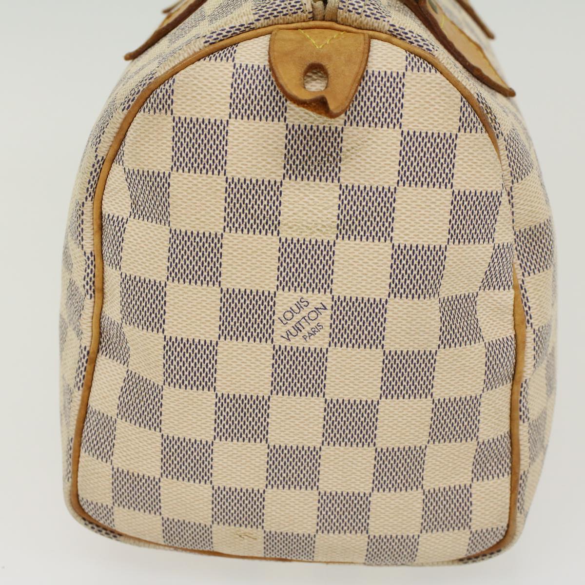 LOUIS VUITTON Damier Azur Speedy 25 Hand Bag N41534 LV 44727
