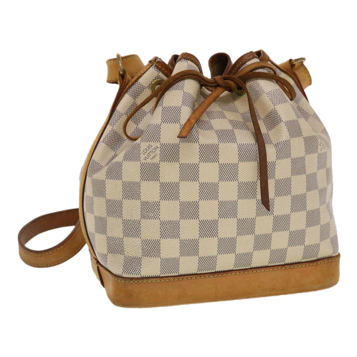 LOUIS VUITTON Damier Azur Noe BB Shoulder Bag N41220 LV 44729