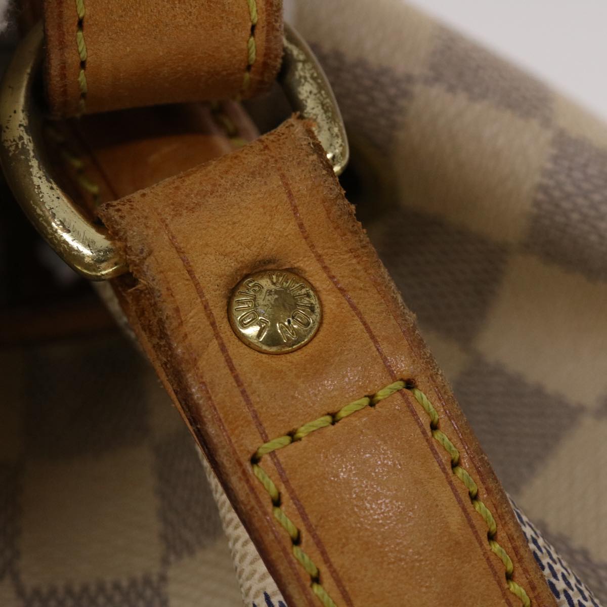 LOUIS VUITTON Damier Azur Noe BB Shoulder Bag N41220 LV 44729