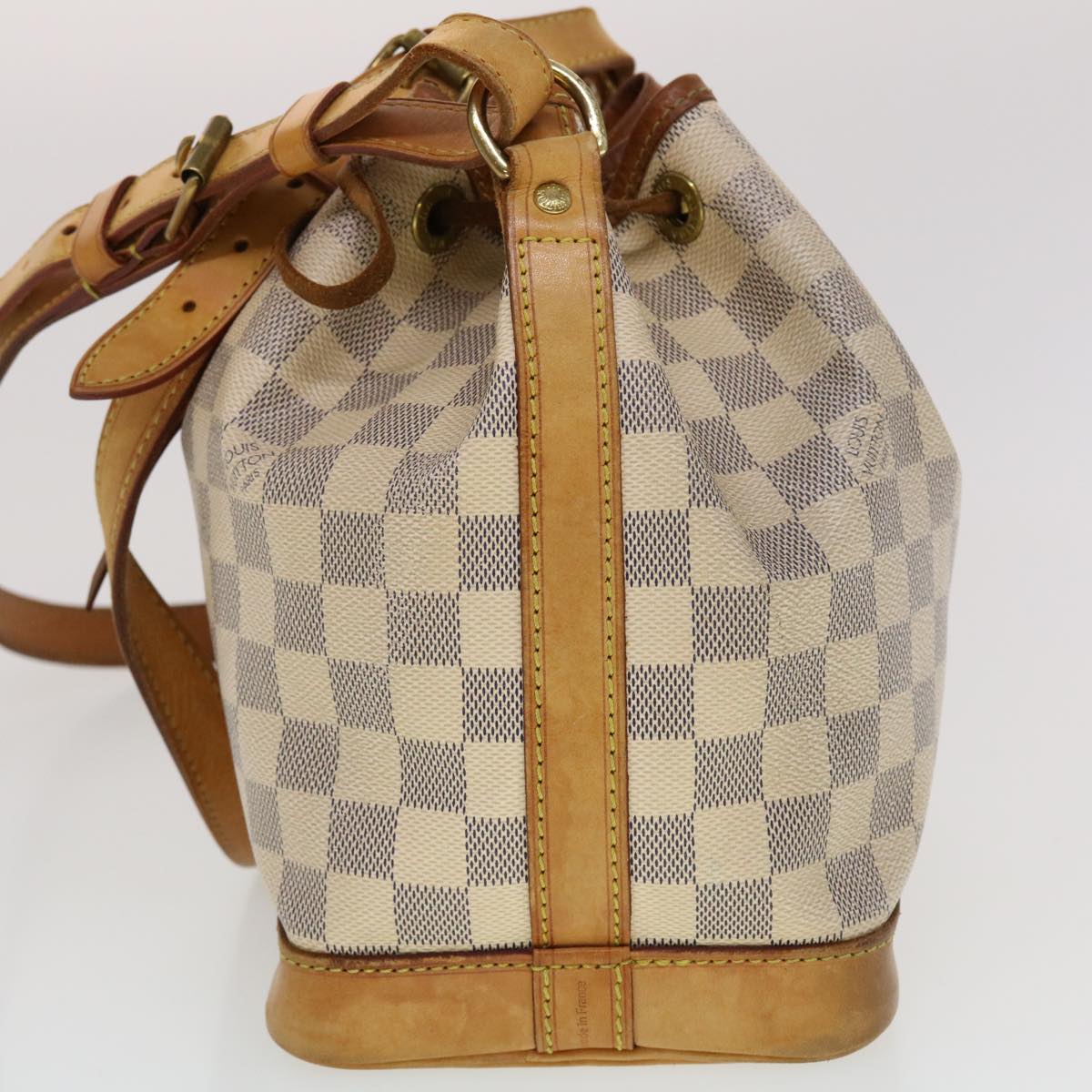 LOUIS VUITTON Damier Azur Noe BB Shoulder Bag N41220 LV 44729