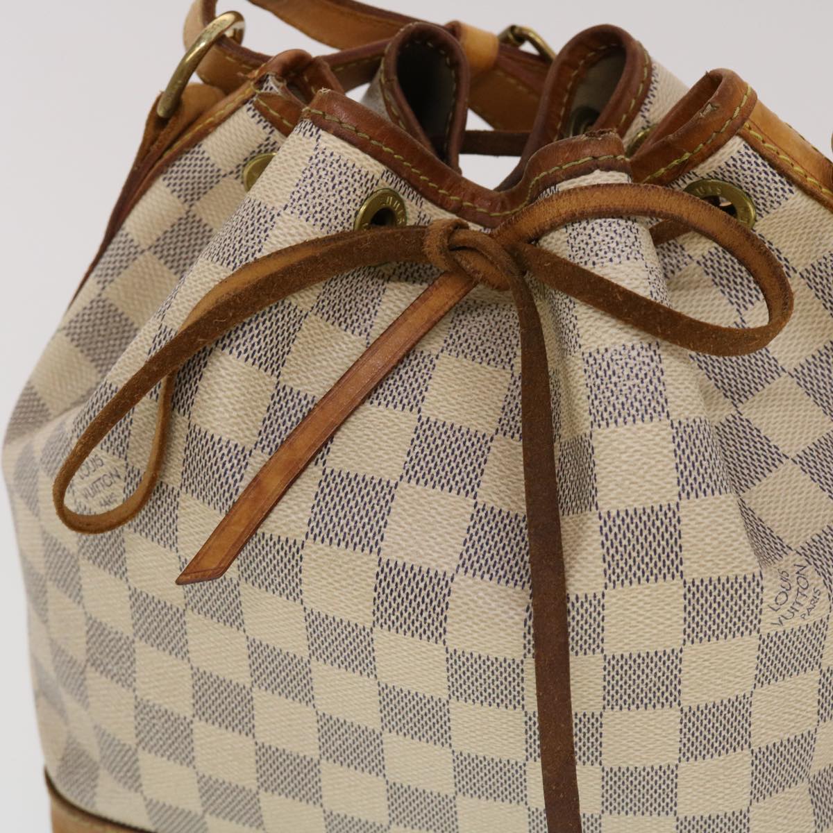 LOUIS VUITTON Damier Azur Noe BB Shoulder Bag N41220 LV 44729