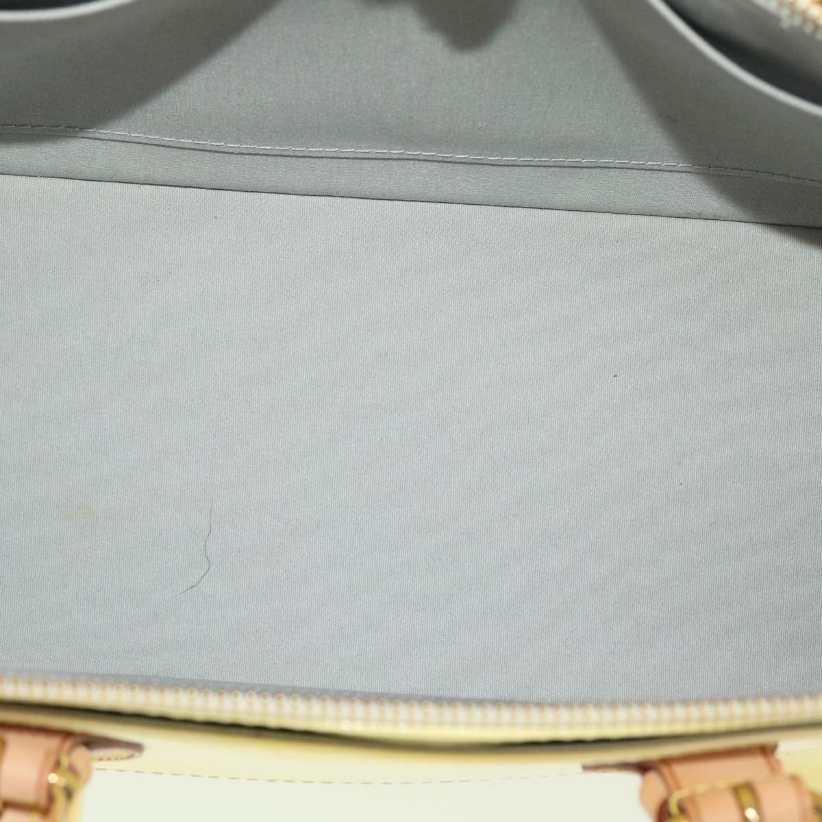 LOUIS VUITTON Vernis Rose Wood Avenue Shoulder Bag Perle M93508 LV 44747