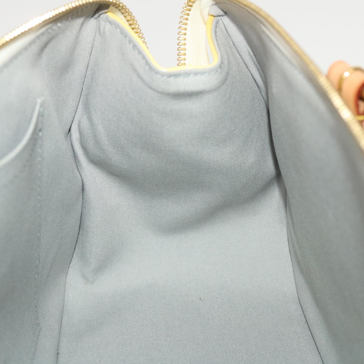 LOUIS VUITTON Vernis Rose Wood Avenue Shoulder Bag Perle M93508 LV 44747