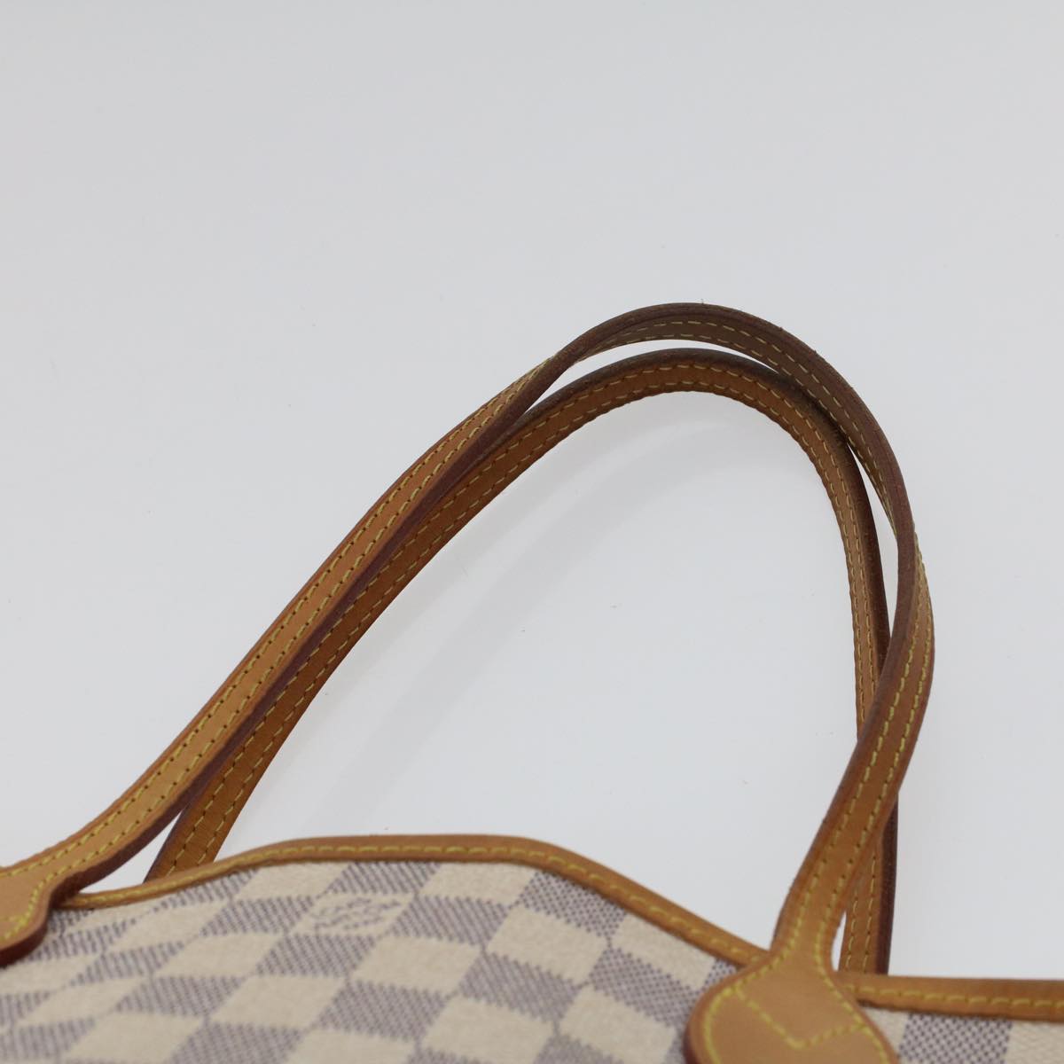 LOUIS VUITTON Damier Azur Neverfull PM Tote Bag N41362 LV 44769