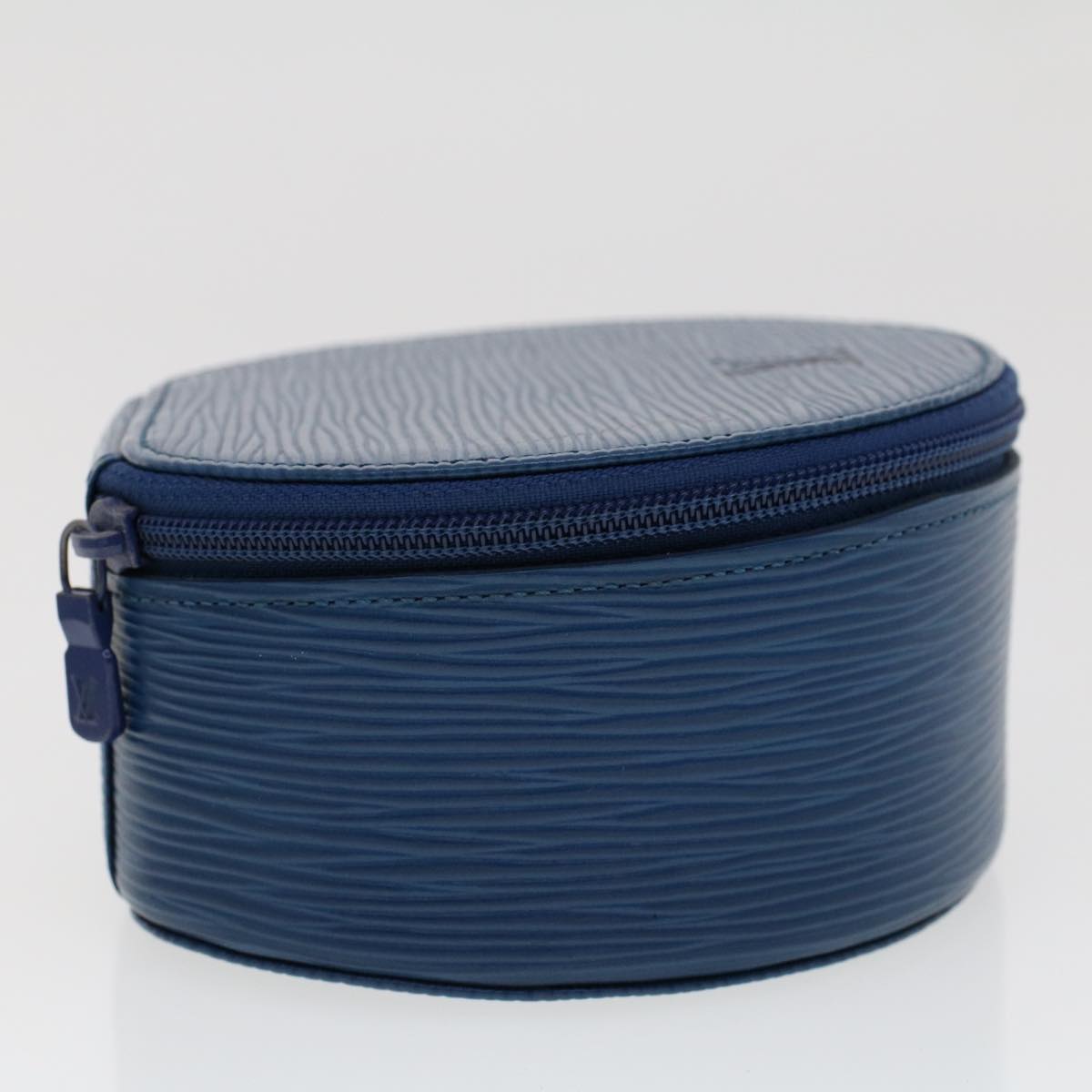 LOUIS VUITTON Epi Ecrin Bijoux 12 Jewelry Case Blue M48207 LV 44775