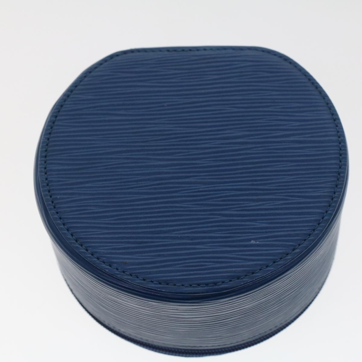 LOUIS VUITTON Epi Ecrin Bijoux 12 Jewelry Case Blue M48207 LV 44775