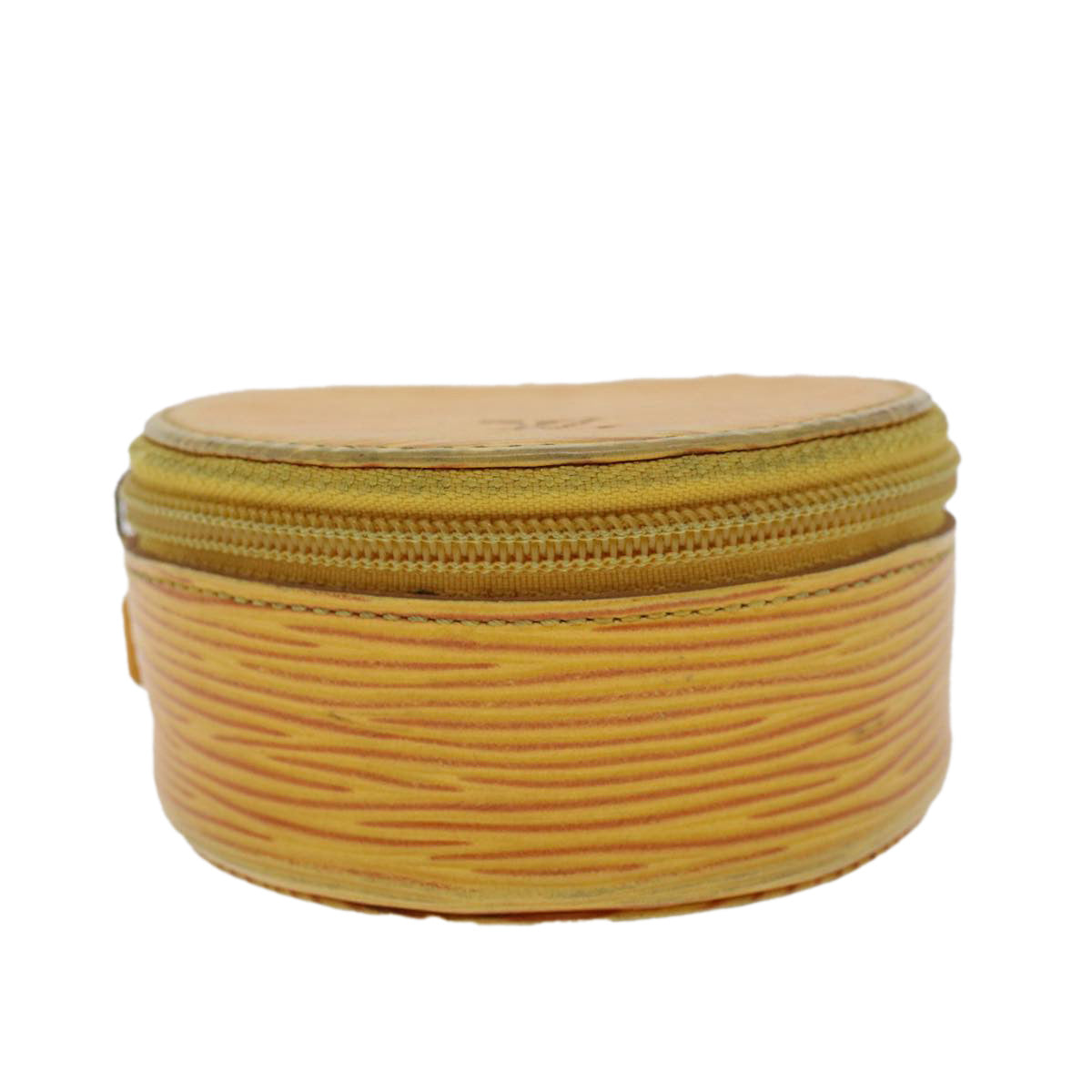 LOUIS VUITTON Epi Ecrin Bijou Jewelry Case Yellow M48229 LV 44776