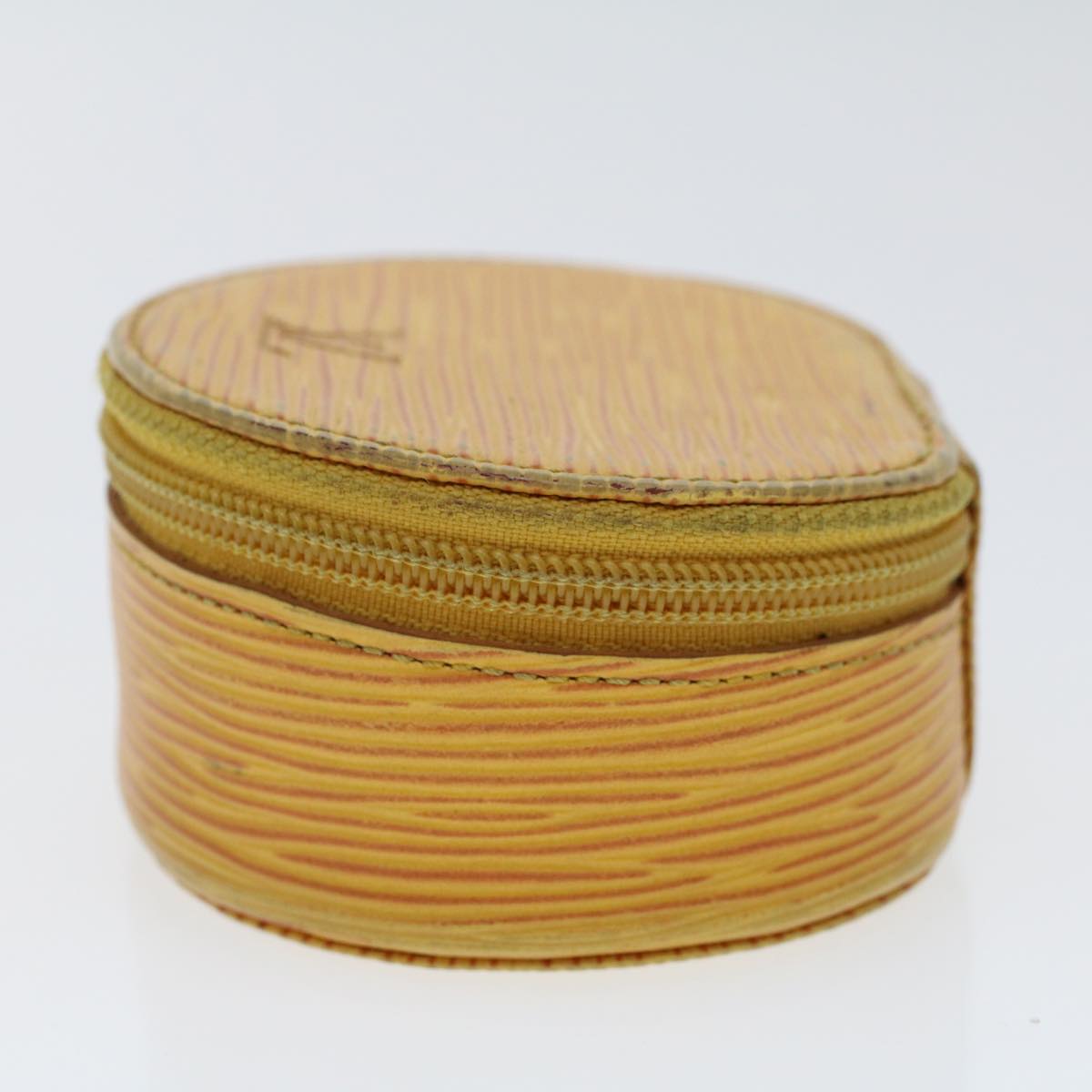 LOUIS VUITTON Epi Ecrin Bijou Jewelry Case Yellow M48229 LV 44776