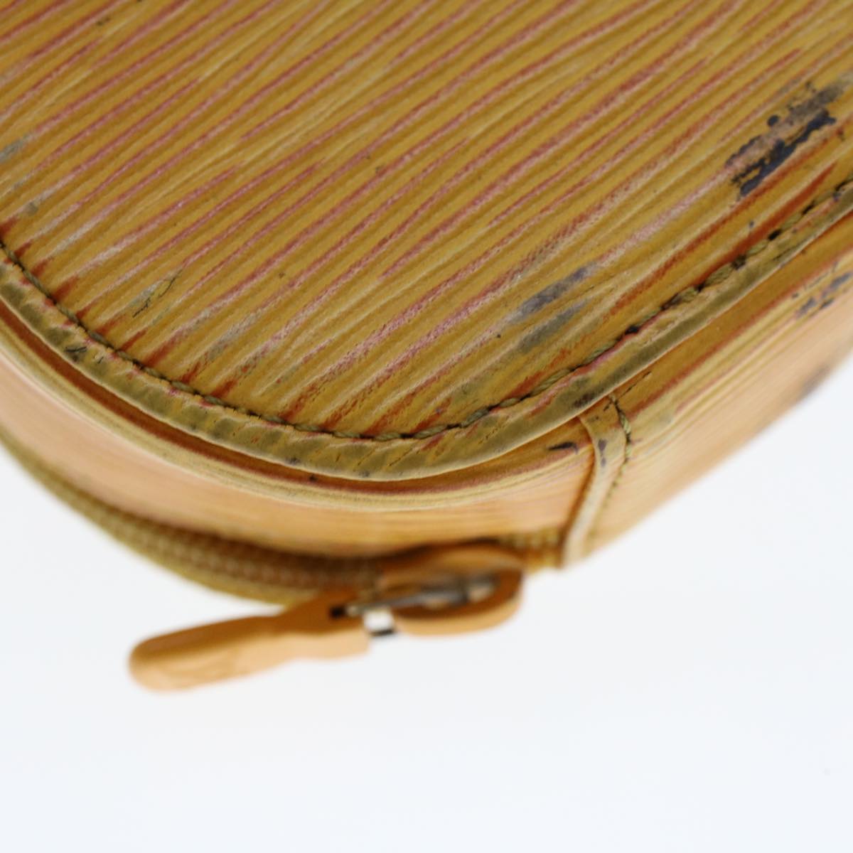 LOUIS VUITTON Epi Ecrin Bijou Jewelry Case Yellow M48229 LV 44776