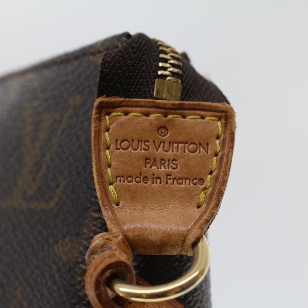 LOUIS VUITTON Monogram Pochette Accessoires Pouch M51980 LV 44788