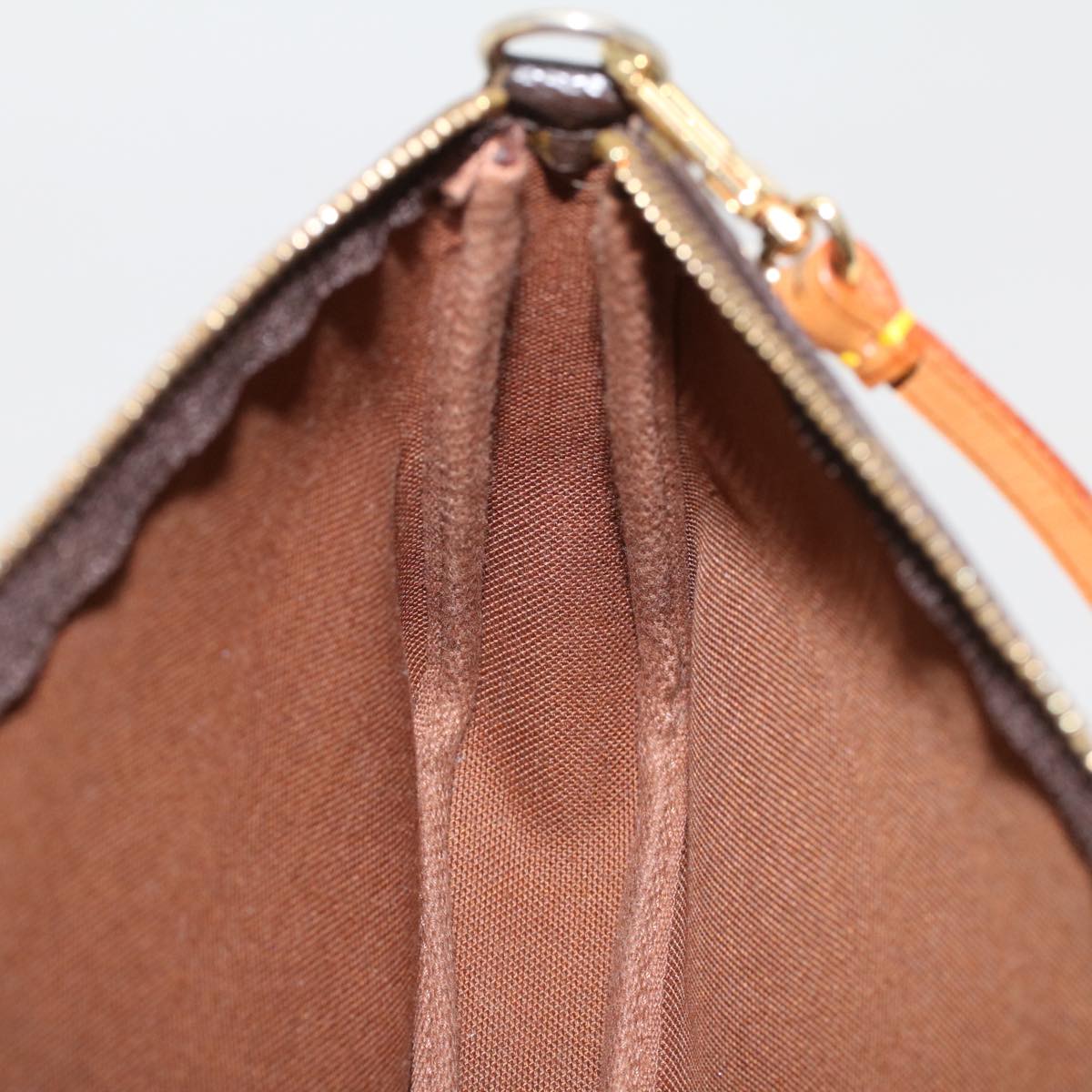 LOUIS VUITTON Monogram Pochette Accessoires Pouch M51980 LV 44788