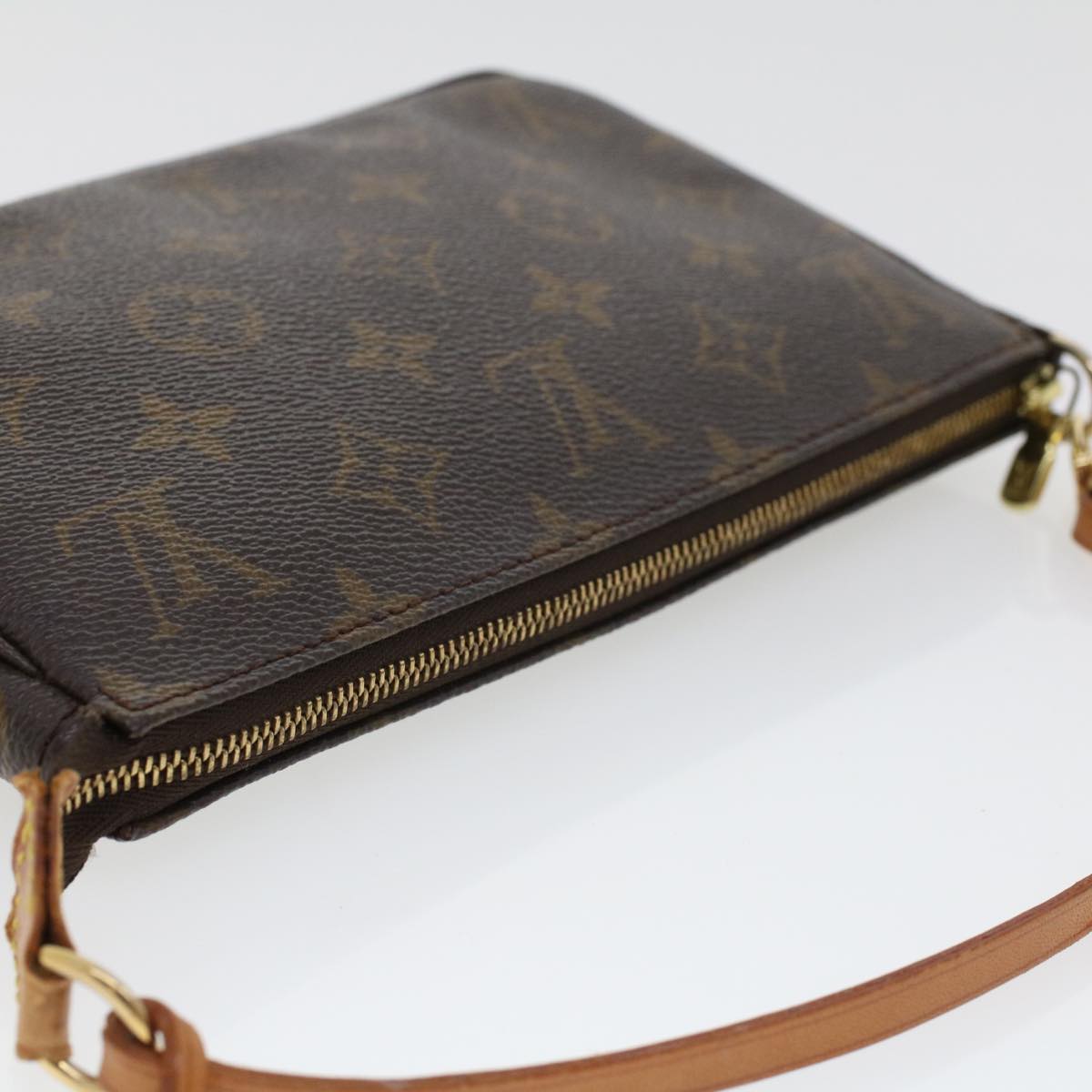 LOUIS VUITTON Monogram Pochette Accessoires Pouch M51980 LV 44788