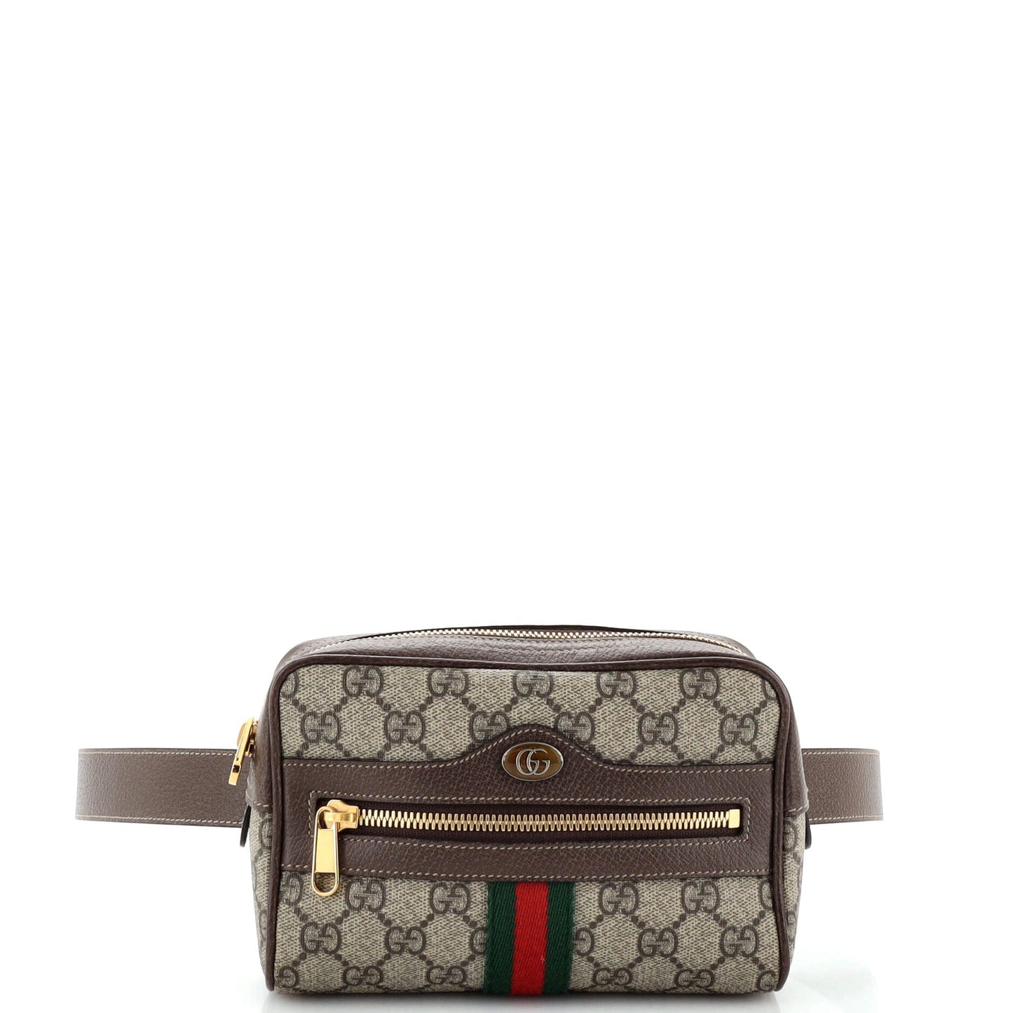 Luxury Gucci Trending 2025 Ophidia Belt Bag GG Coated Canvas Small