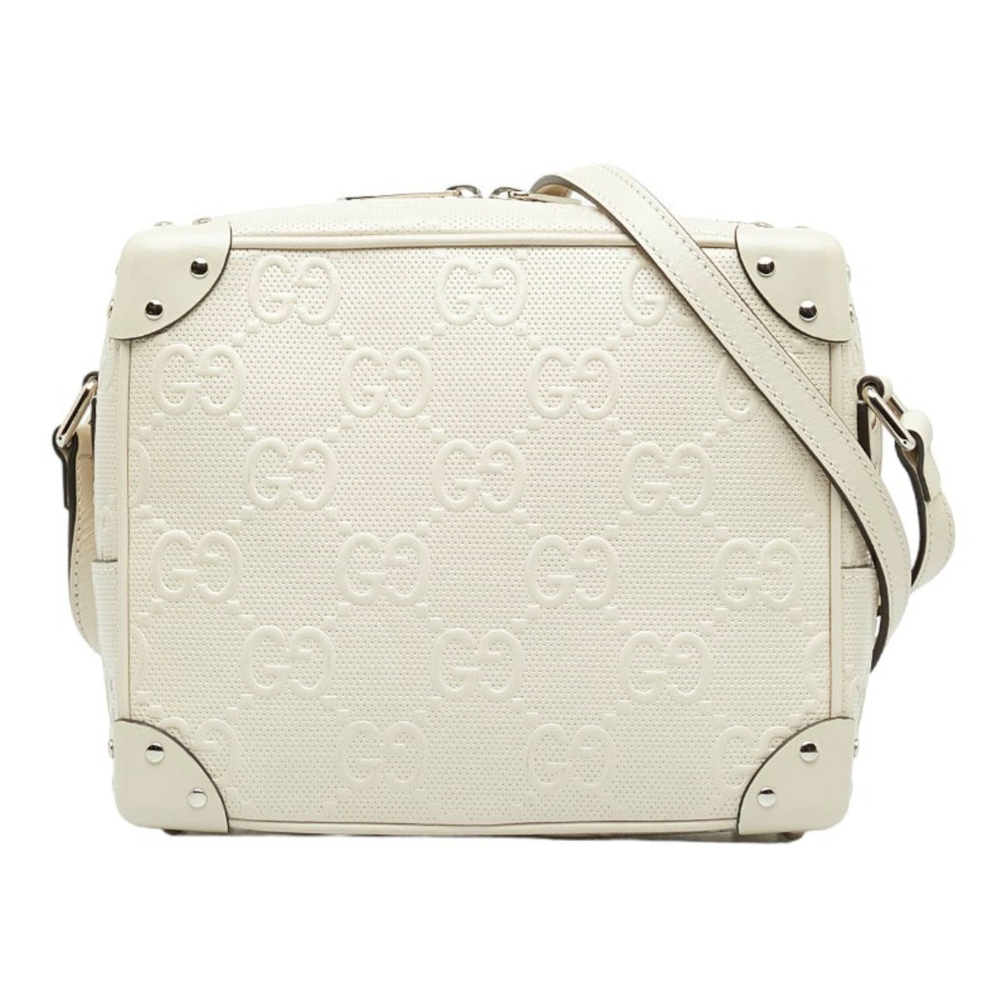 Luxury Gucci Trending 2025 Gg Canvas  Leather Shoulder Bag ()