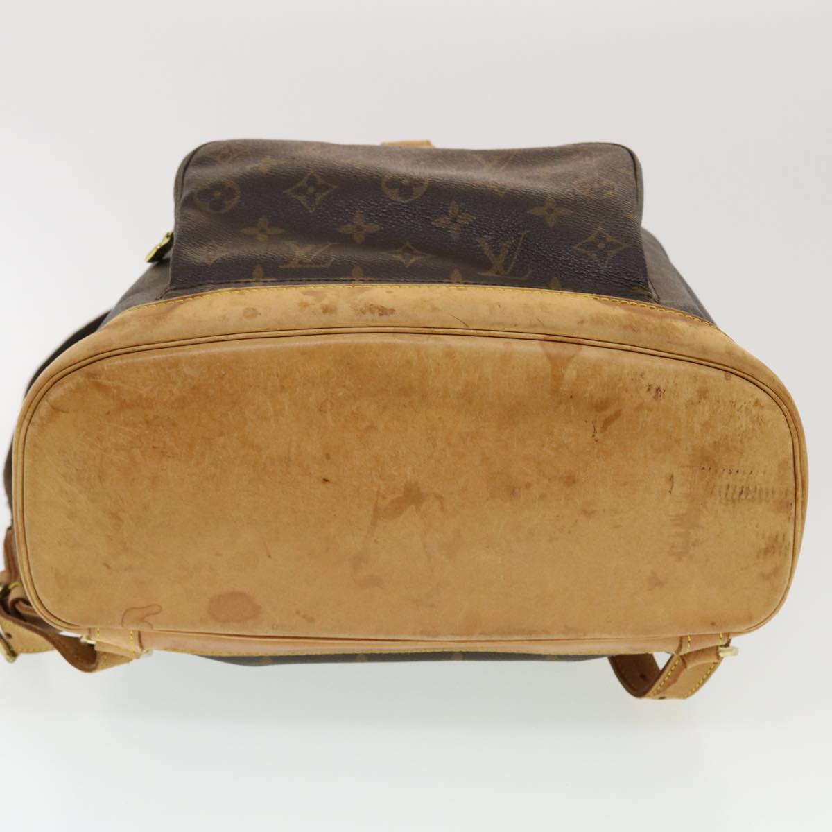 LOUIS VUITTON Monogram Montsouris GM Backpack M51135 LV 44816