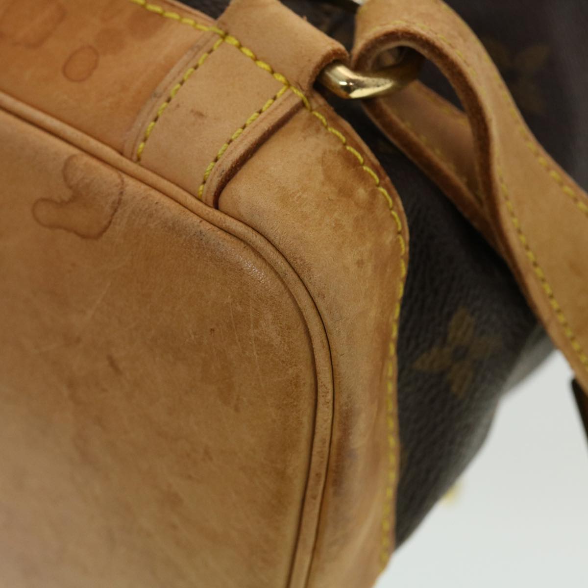 LOUIS VUITTON Monogram Montsouris GM Backpack M51135 LV 44816