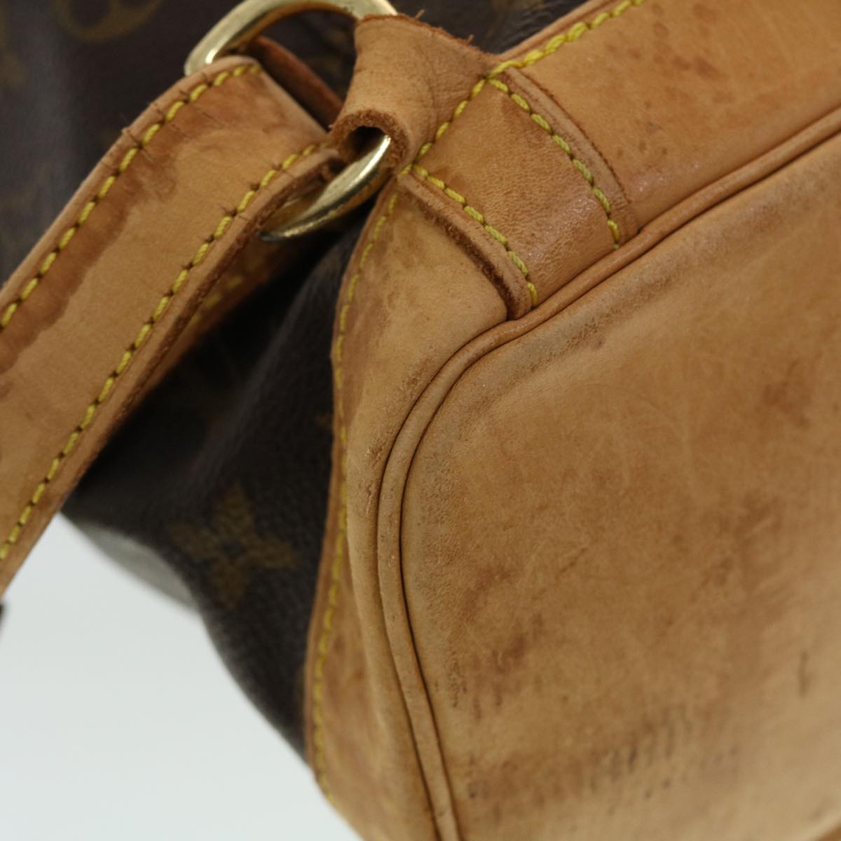 LOUIS VUITTON Monogram Montsouris GM Backpack M51135 LV 44816