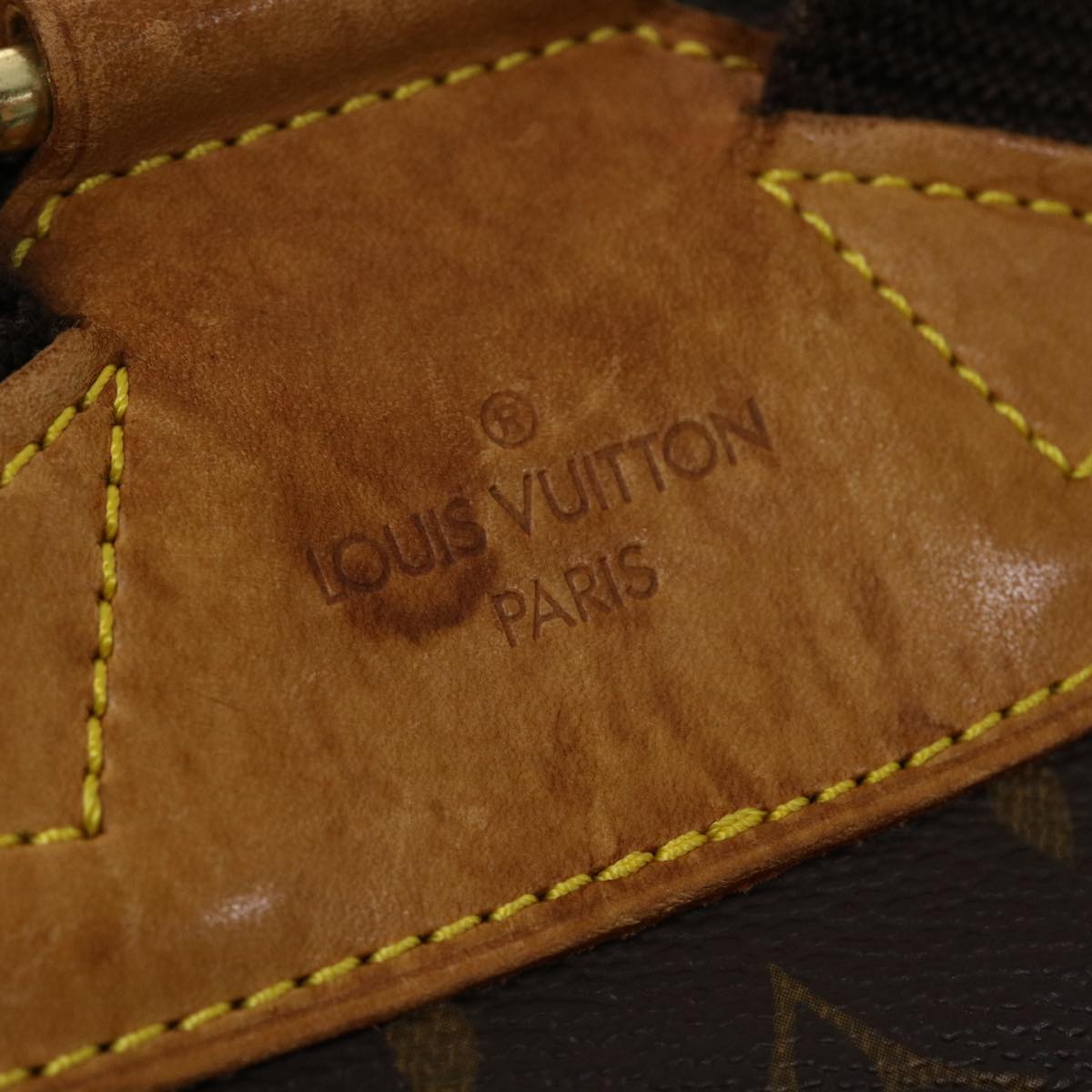 LOUIS VUITTON Monogram Montsouris GM Backpack M51135 LV 44816