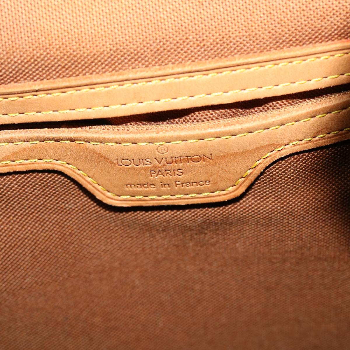 LOUIS VUITTON Monogram Montsouris GM Backpack M51135 LV 44816
