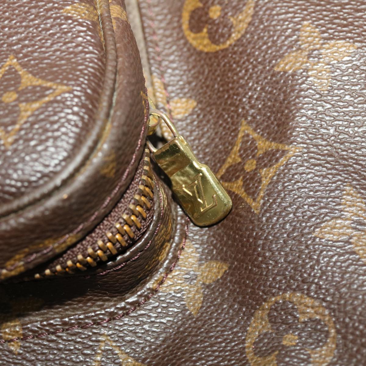 LOUIS VUITTON Monogram Montsouris GM Backpack M51135 LV 44816