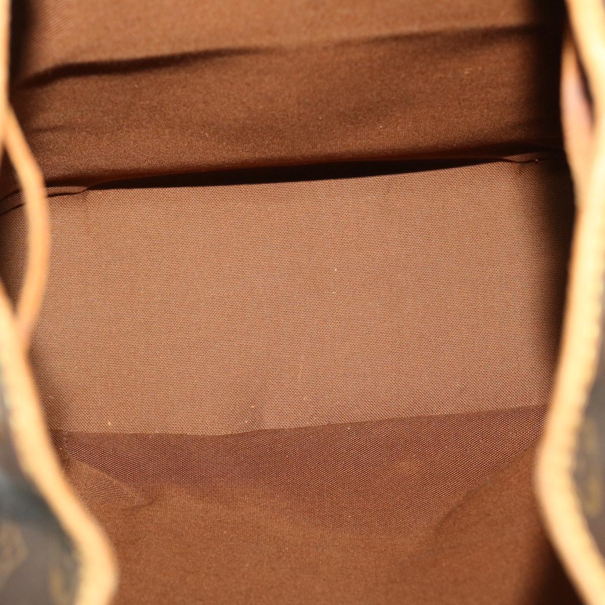 LOUIS VUITTON Monogram Montsouris GM Backpack M51135 LV 44816