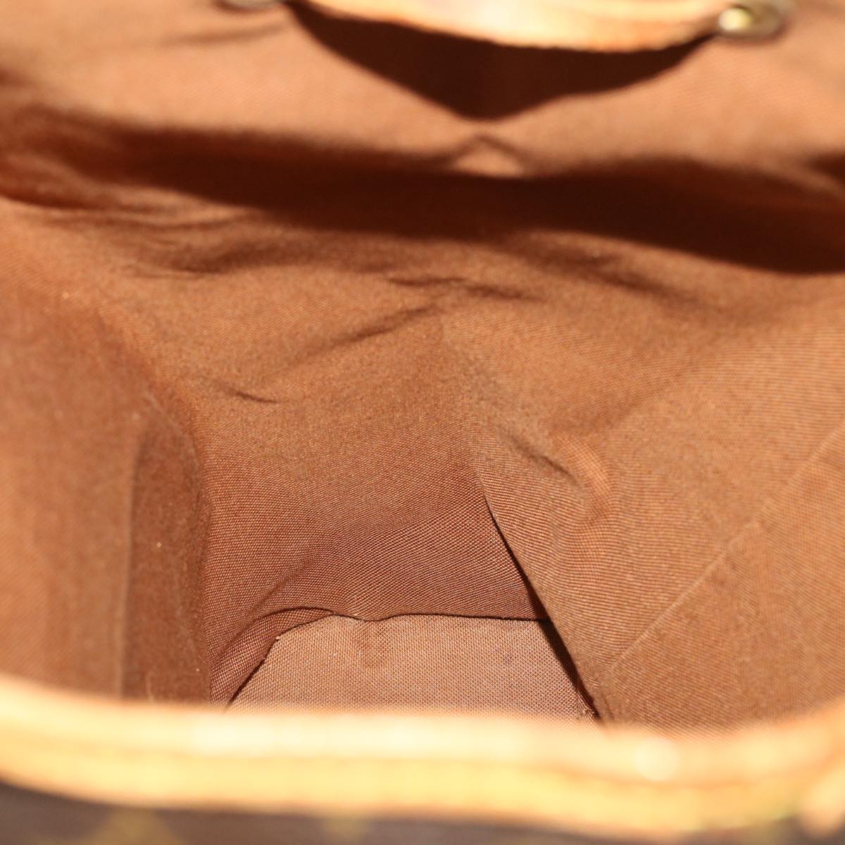 LOUIS VUITTON Monogram Montsouris GM Backpack M51135 LV 44816
