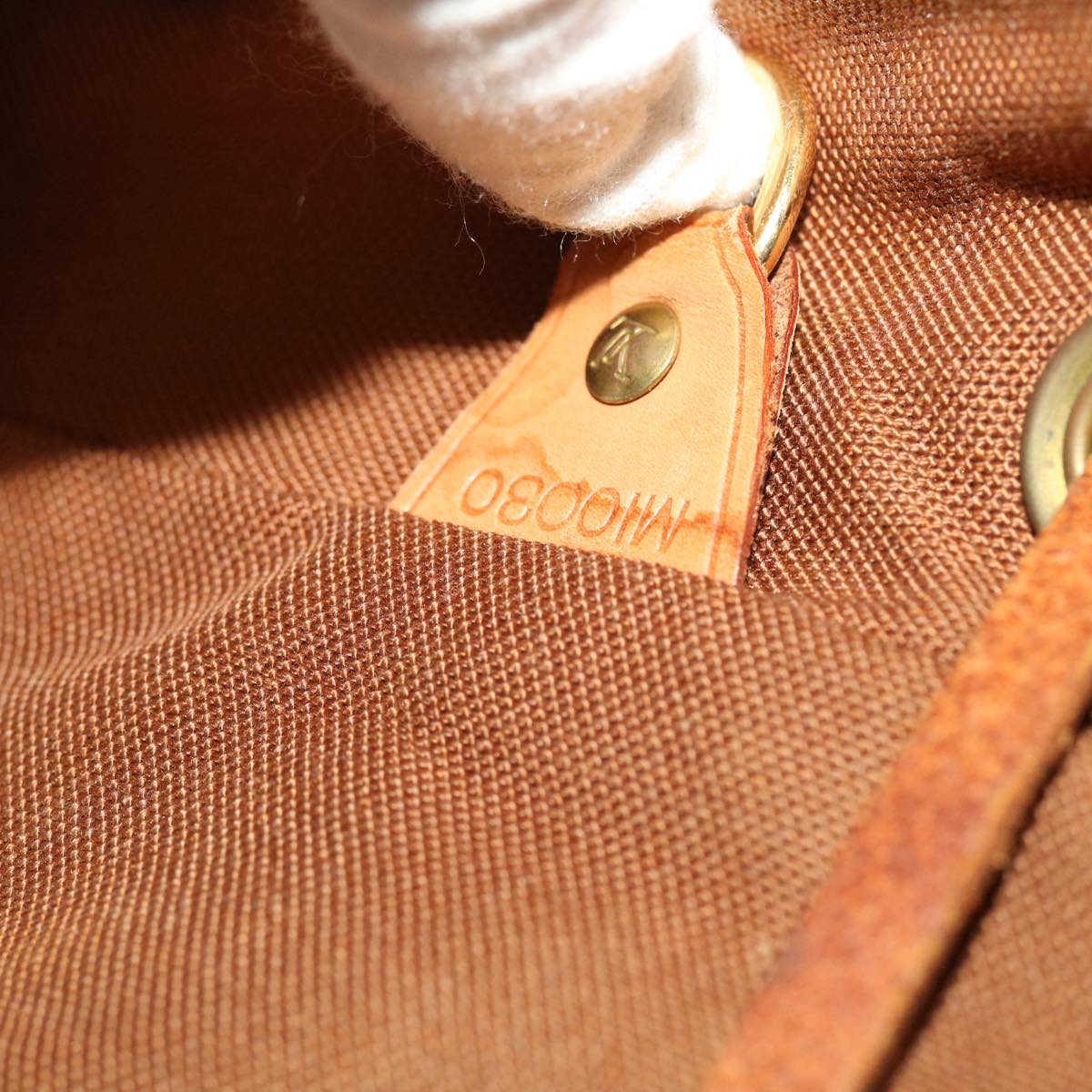LOUIS VUITTON Monogram Montsouris GM Backpack M51135 LV 44816