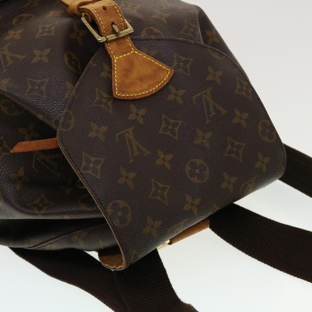 LOUIS VUITTON Monogram Montsouris GM Backpack M51135 LV 44816