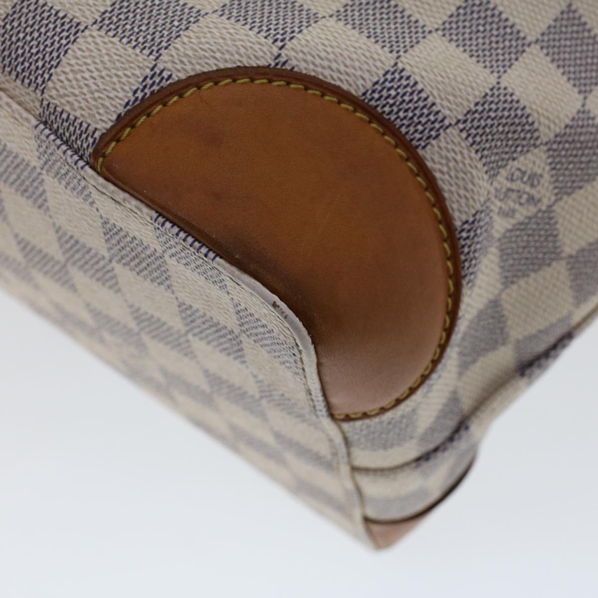 LOUIS VUITTON Damier Azur Hampstead MM Tote Bag N51206 LV 44822