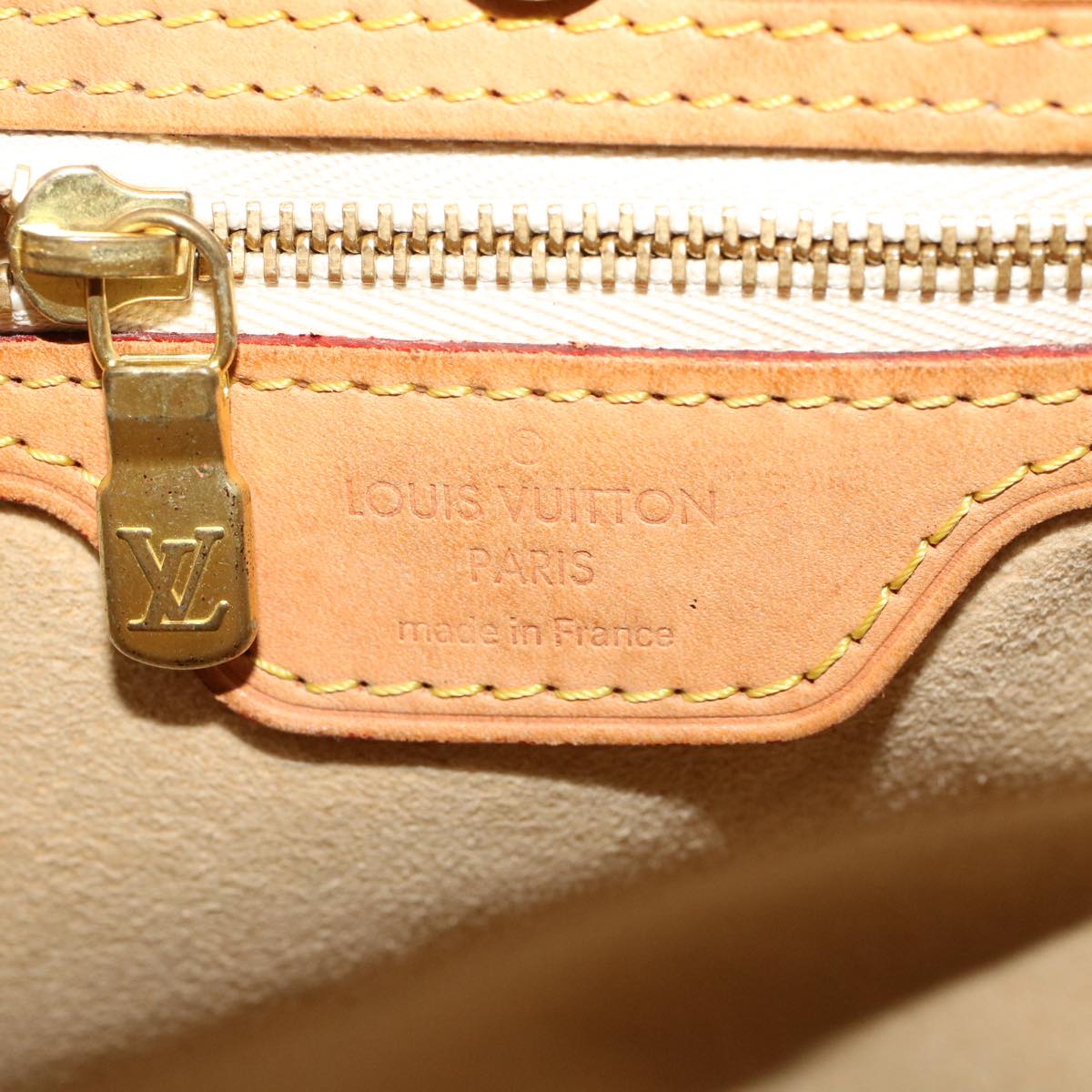 LOUIS VUITTON Damier Azur Hampstead MM Tote Bag N51206 LV 44822