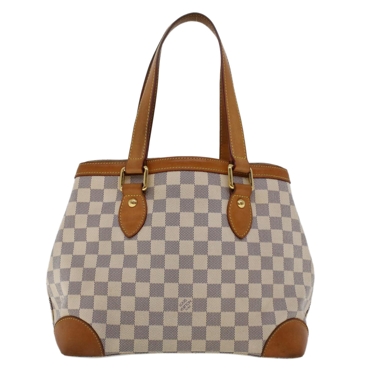 LOUIS VUITTON Damier Azur Hampstead MM Tote Bag N51206 LV 44822