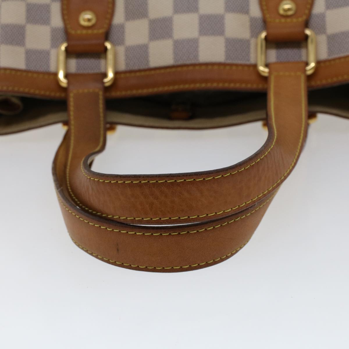 LOUIS VUITTON Damier Azur Hampstead MM Tote Bag N51206 LV 44822