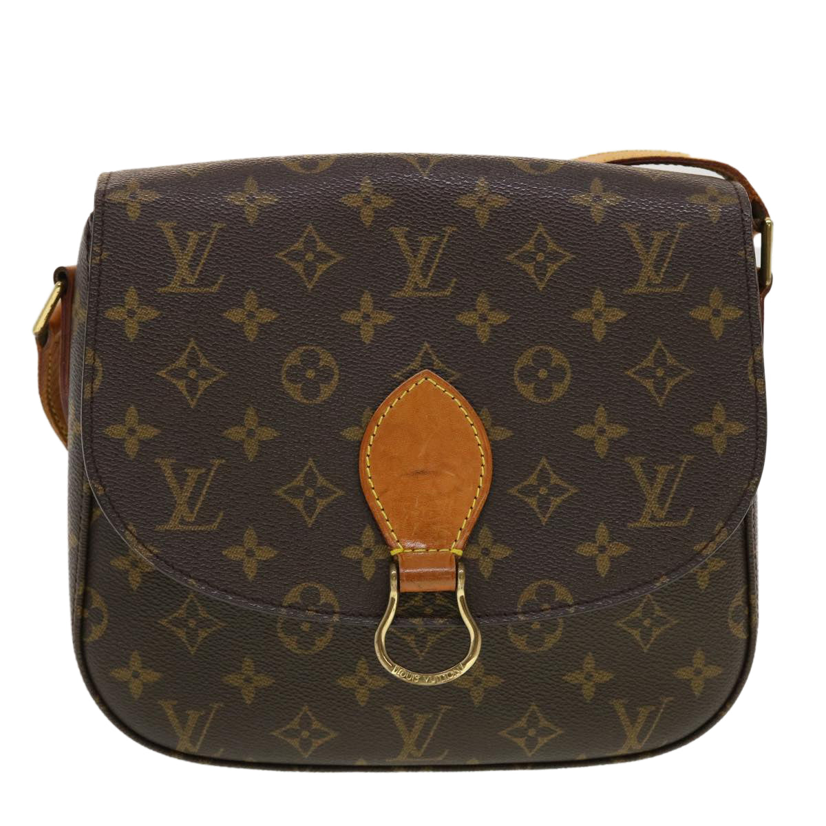 LOUIS VUITTON Monogram Saint Cloud GM Shoulder Bag M51242 LV 44824