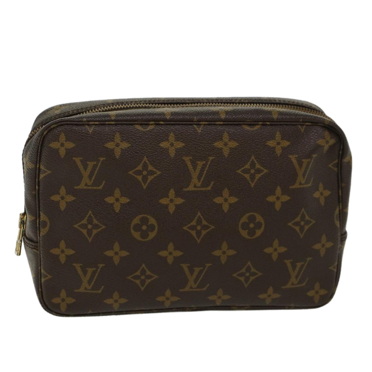 LOUIS VUITTON Monogram Trousse Toilette 23 Clutch Bag M47524 LV 44829