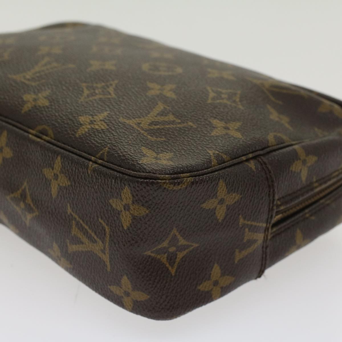 LOUIS VUITTON Monogram Trousse Toilette 23 Clutch Bag M47524 LV 44829