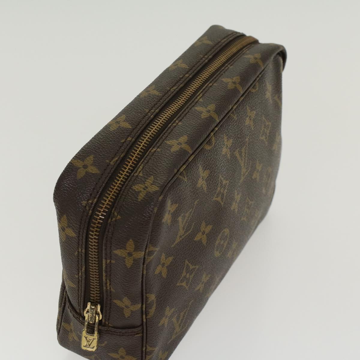 LOUIS VUITTON Monogram Trousse Toilette 23 Clutch Bag M47524 LV 44829