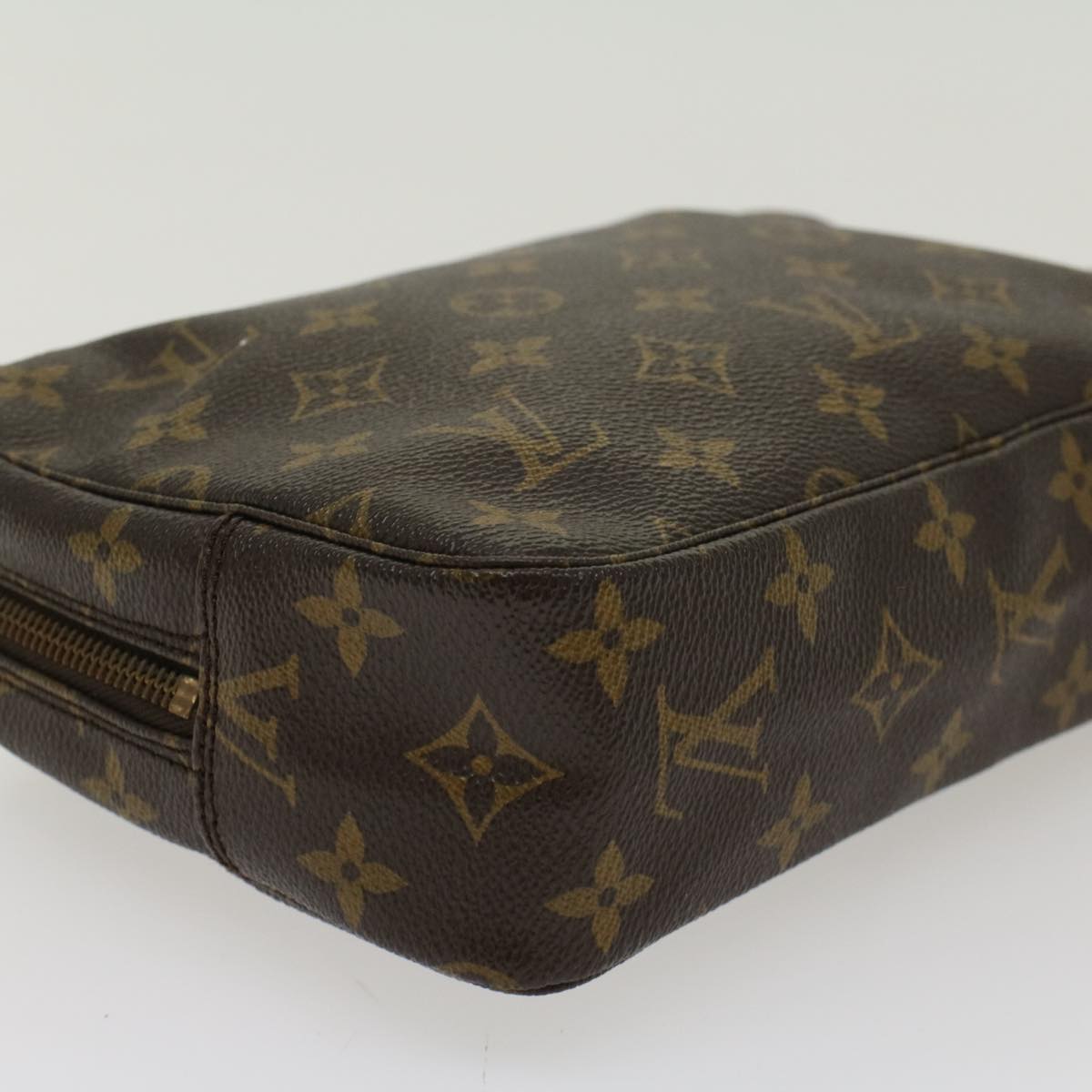 LOUIS VUITTON Monogram Trousse Toilette 23 Clutch Bag M47524 LV 44829