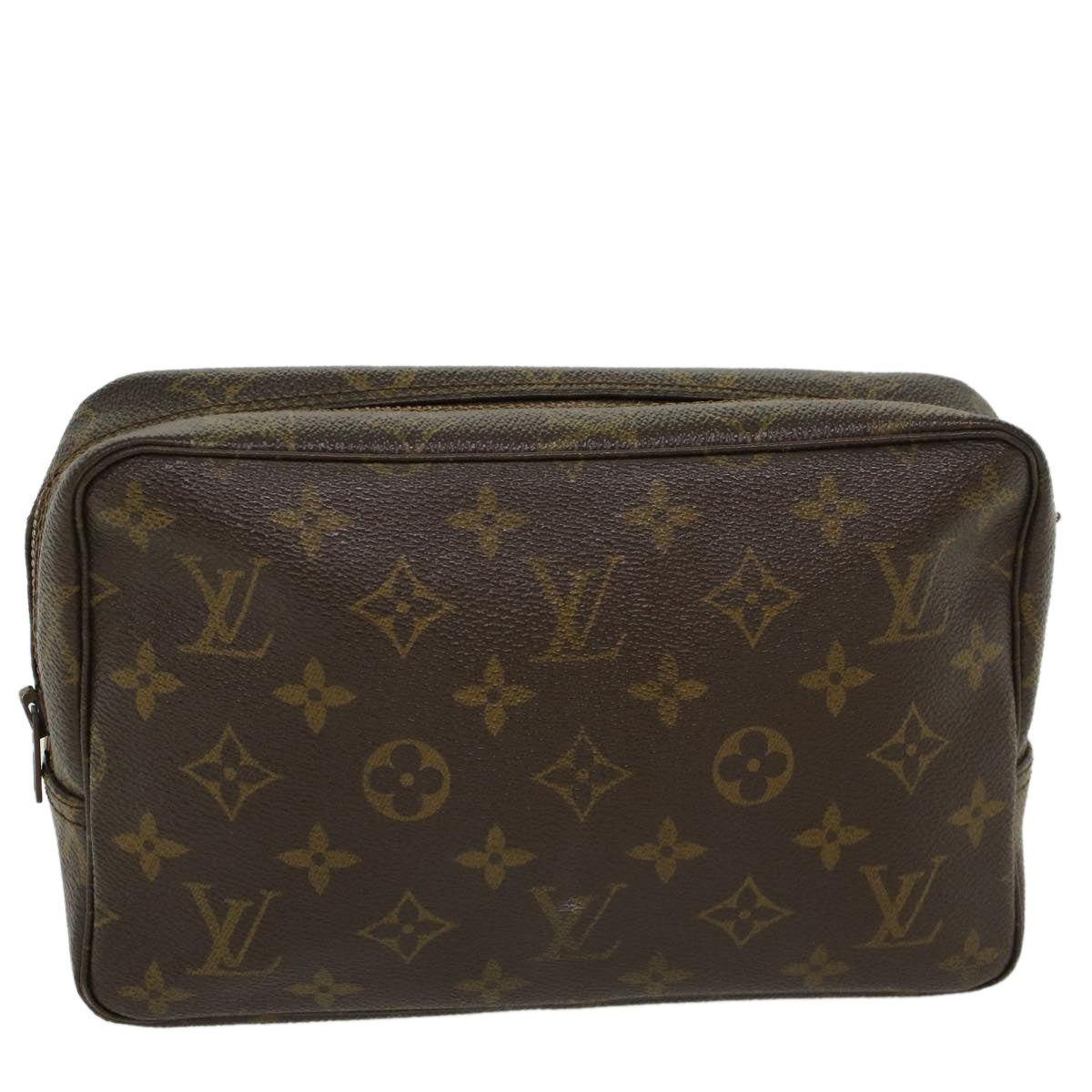 LOUIS VUITTON Monogram Trousse Toilette 23 Clutch Bag M47524 LV 44830