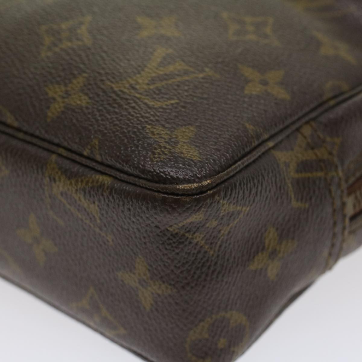 LOUIS VUITTON Monogram Trousse Toilette 23 Clutch Bag M47524 LV 44830