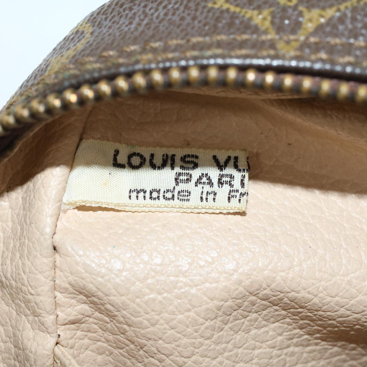 LOUIS VUITTON Monogram Trousse Toilette 23 Clutch Bag M47524 LV 44830