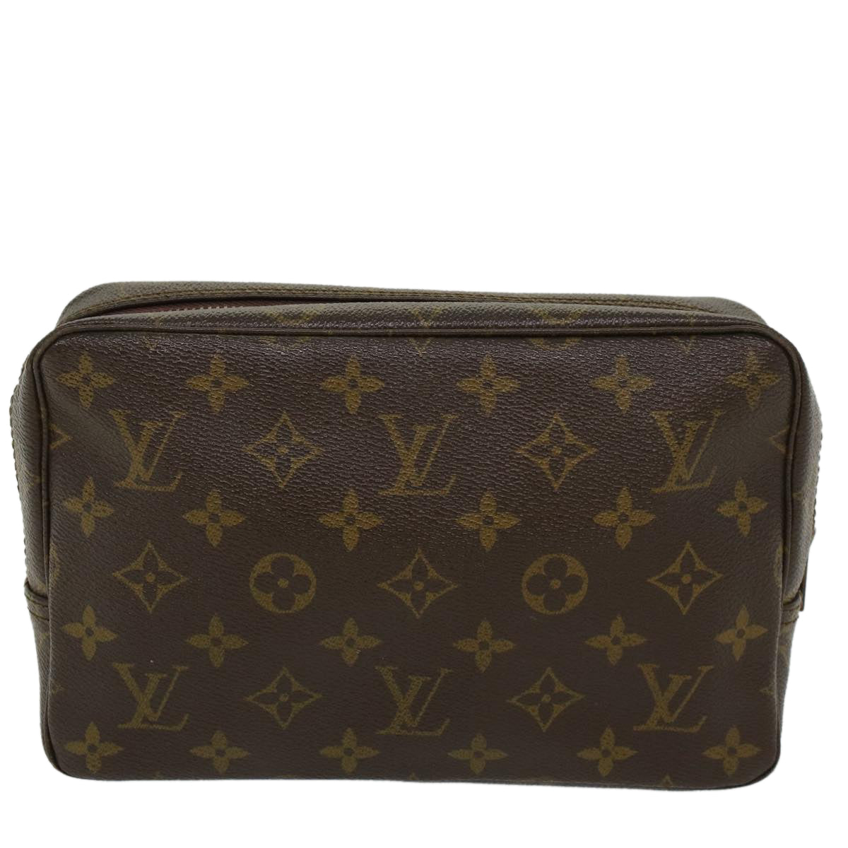 LOUIS VUITTON Monogram Trousse Toilette 23 Clutch Bag M47524 LV 44830