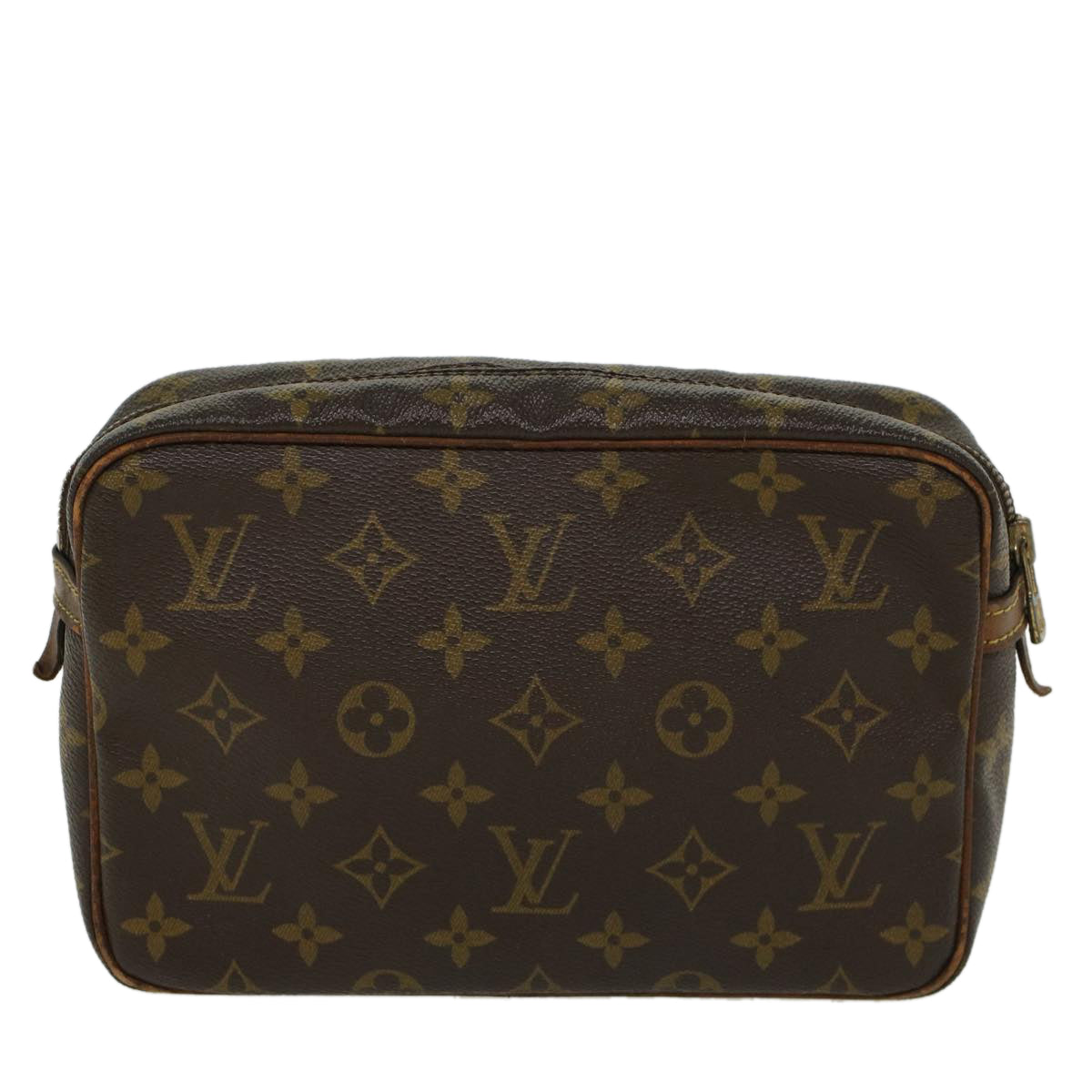 LOUIS VUITTON Monogram Compiegne 23 Clutch Bag M51847 LV 44832