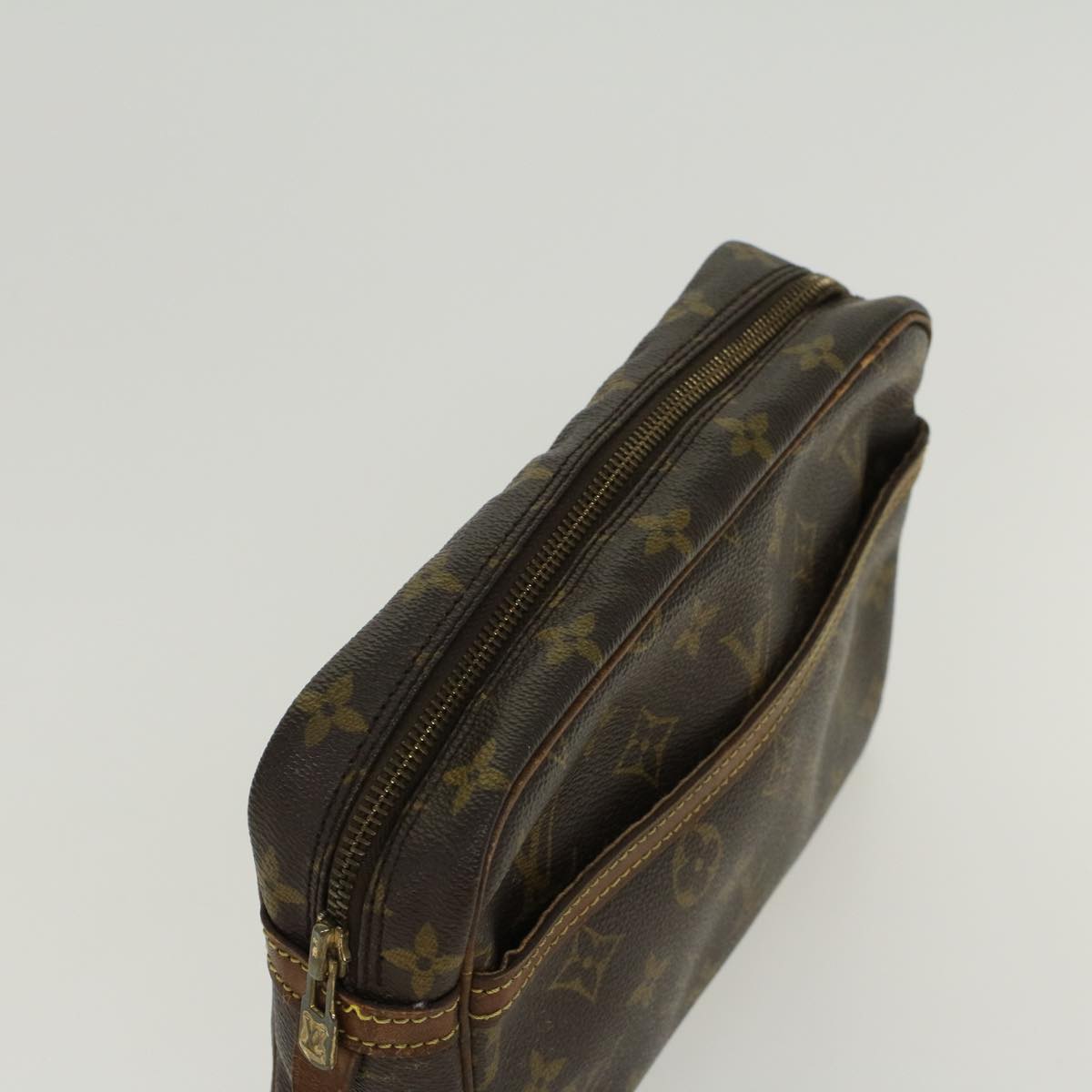 LOUIS VUITTON Monogram Compiegne 23 Clutch Bag M51847 LV 44832