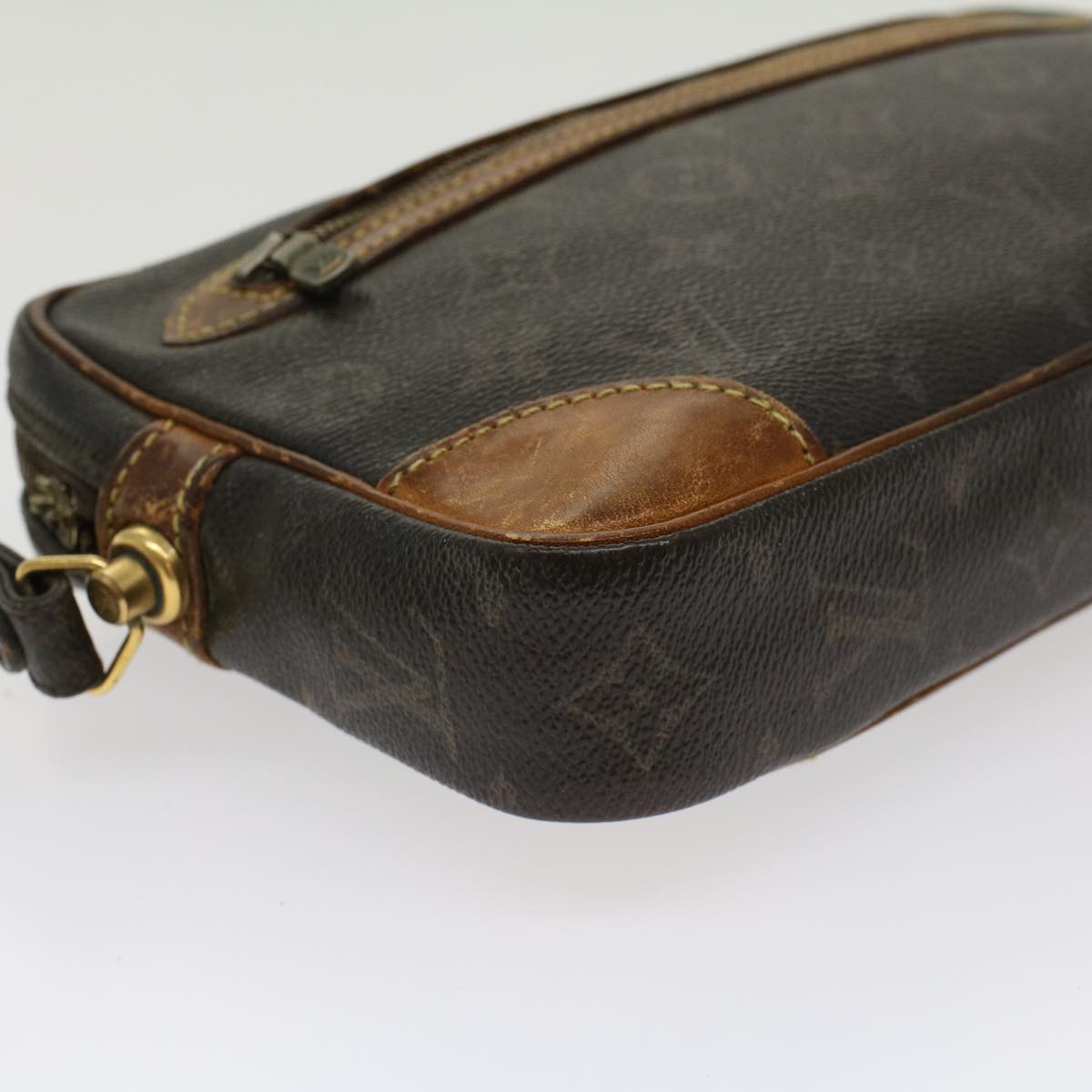 LOUIS VUITTON Monogram Marly Dragonne GM Clutch Bag M51825 LV 44833