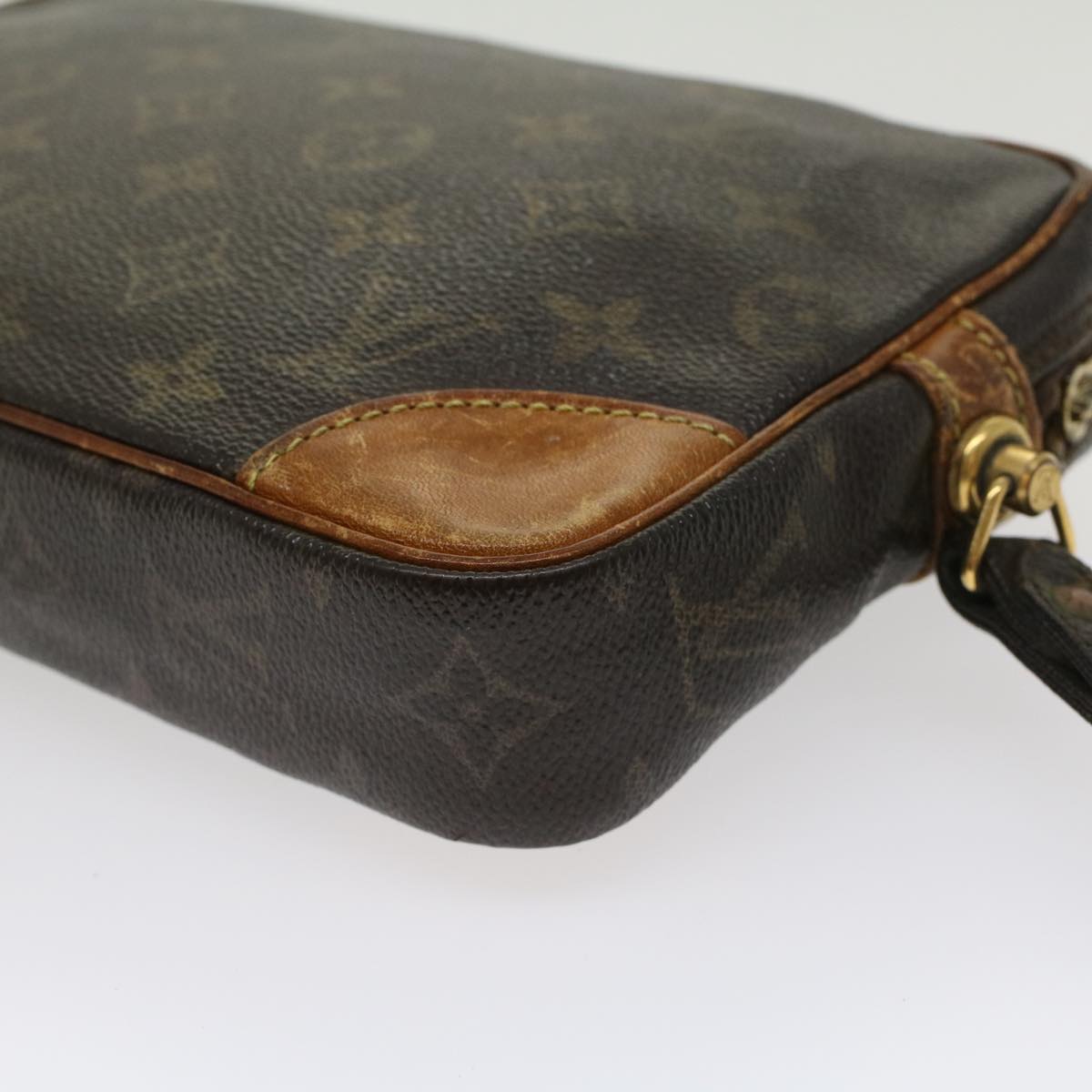 LOUIS VUITTON Monogram Marly Dragonne GM Clutch Bag M51825 LV 44833