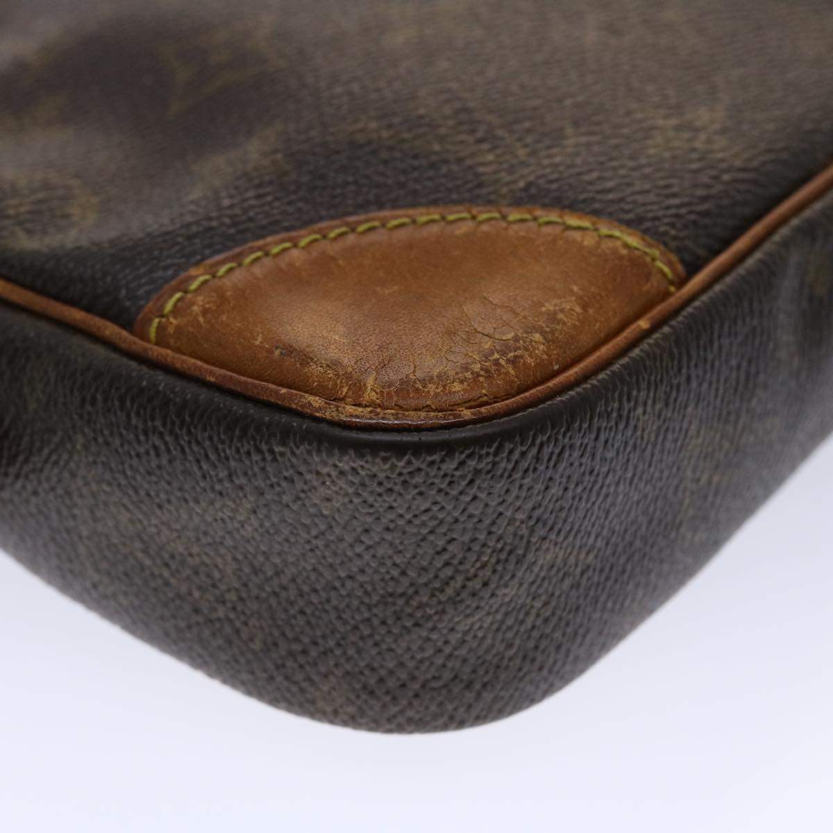 LOUIS VUITTON Monogram Marly Dragonne GM Clutch Bag M51825 LV 44834