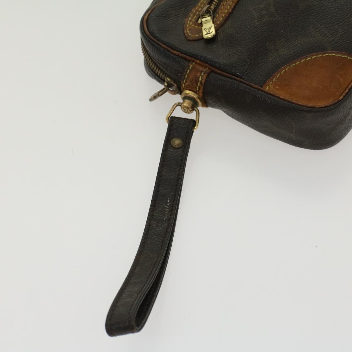 LOUIS VUITTON Monogram Marly Dragonne GM Clutch Bag M51825 LV 44834
