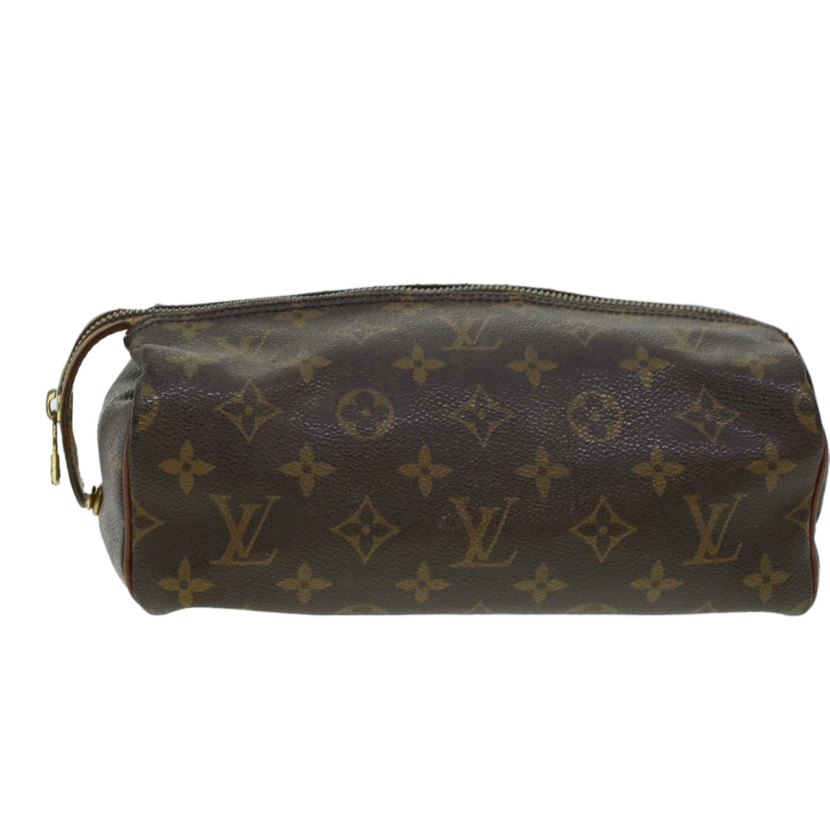 LOUIS VUITTON Monogram Trousse Patte Pression Cosmetic Pouch M47636 44836