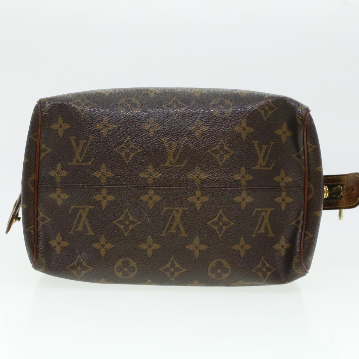 LOUIS VUITTON Monogram Trousse Patte Pression Cosmetic Pouch M47636 44836